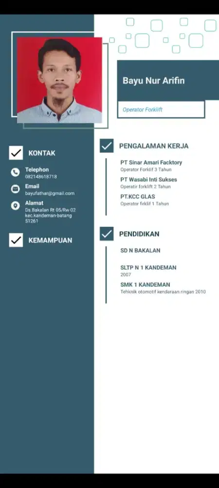 Sedang mencari pekerjaan