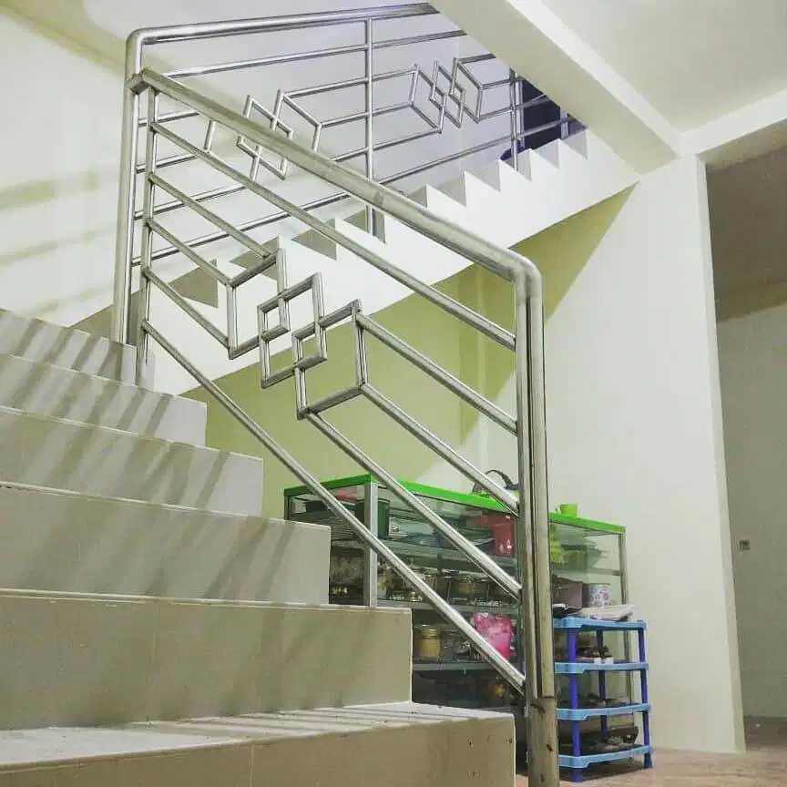 Railing Tangga Minimalis stainles Bekasi
