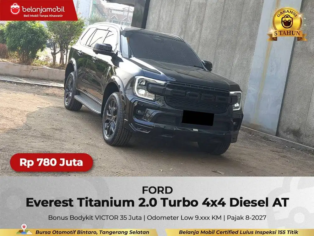[ 4x4 - KM 9RB ] Ford Everest Titanium 2.0 Turbo Diesel AT 2024/2025