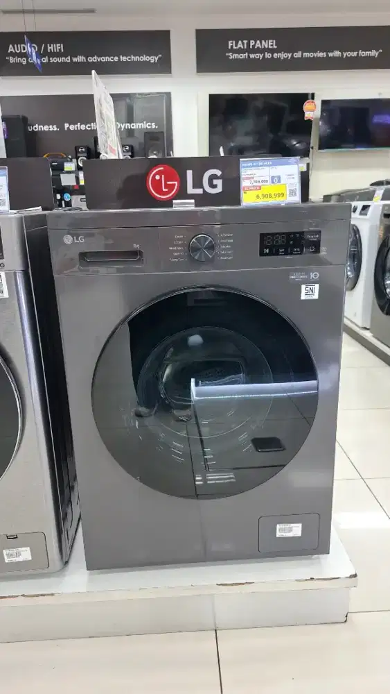 LG WM FRONT LOADING 9 KG