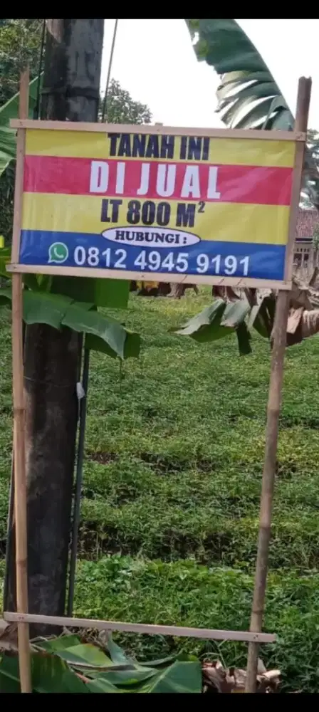 Dijual tanah di Baros serang