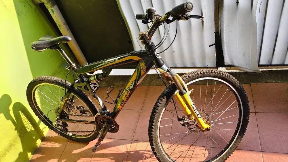 Dijual MTB Full Suspension Terrano 26 Original, Siap Gowes