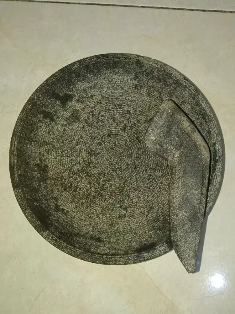 Cobek + ulekan batu asli