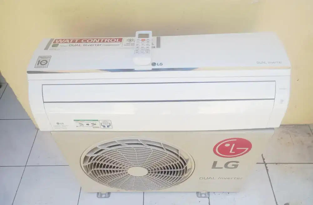 ac LG dual inverter 1/2pk r32 ori