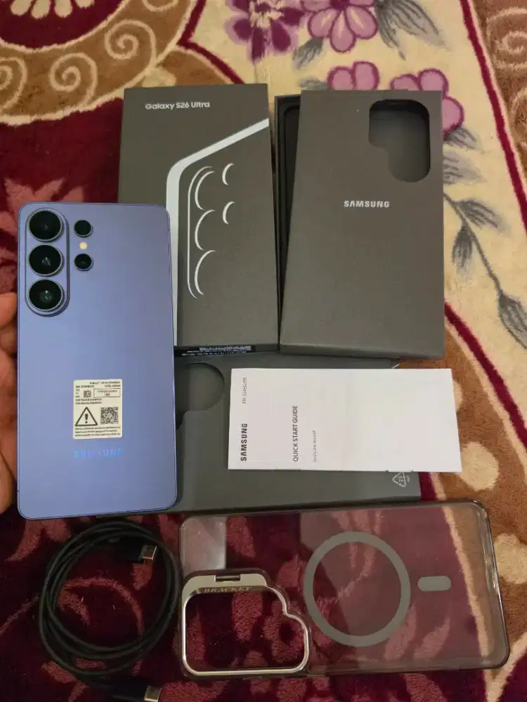 Samsung S26 ultra ram 12/256gb garansi 25-04-2027 mulus like new