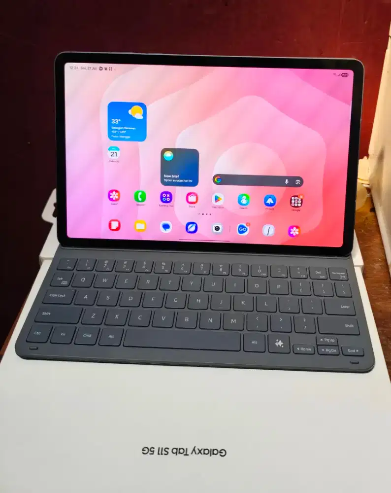 Samsung tab s11 5G 12/256 fulst tdk ada stylus pen, mulus 97%