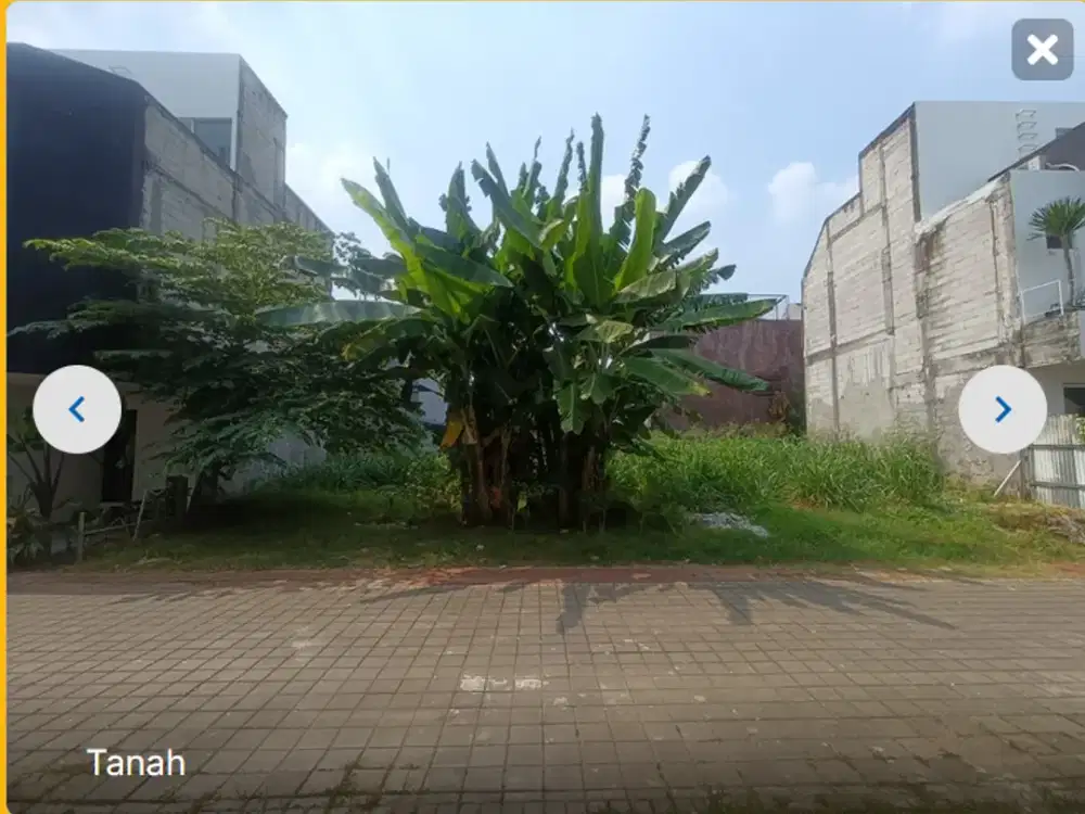 Dijual Tanah di Cempaka Putih Tangsel