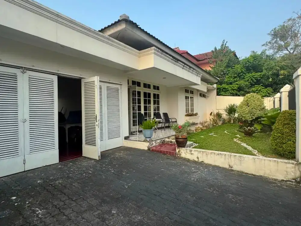 Rumah Homey 1 Lantai Luas & Terawat Dalam Komplek Elit Bukit Cinere Indah