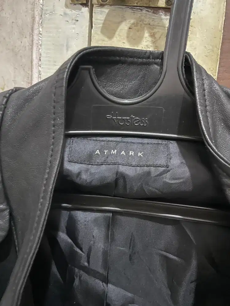 Jaket kulit asli