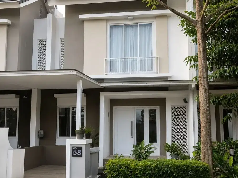 TERMURAH DIJUAL RUMAH 2 LANTAI SUMMARECON BANDUNG CLUSTER CYNTHIA SEMI FURNISH LOKASI STRATEGIS