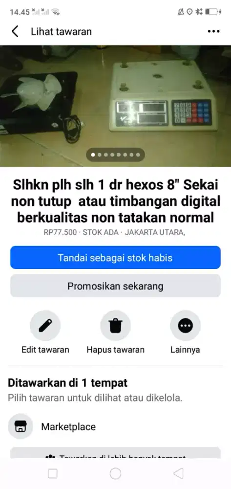 Slhkn plh slh 1 dr hexos Sekai 8atau sblh nya kond normal hrg murah2