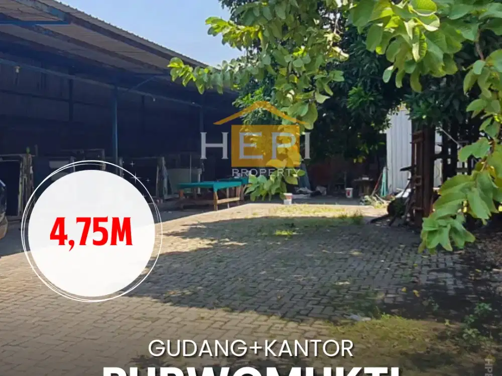 Dijual Gudang dan Kantor di Purwomukti Pedurungan Semarang