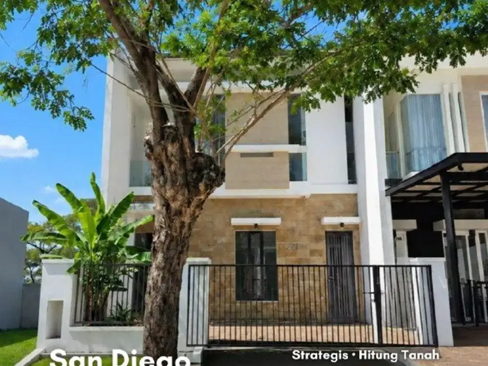 Rumah San Diego, Pakuwon City  Strategis • Hitung Tanah