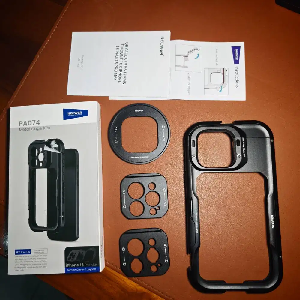 Metal Cage Neewer PA074 iPhone 16 Pro Max  Muluss..