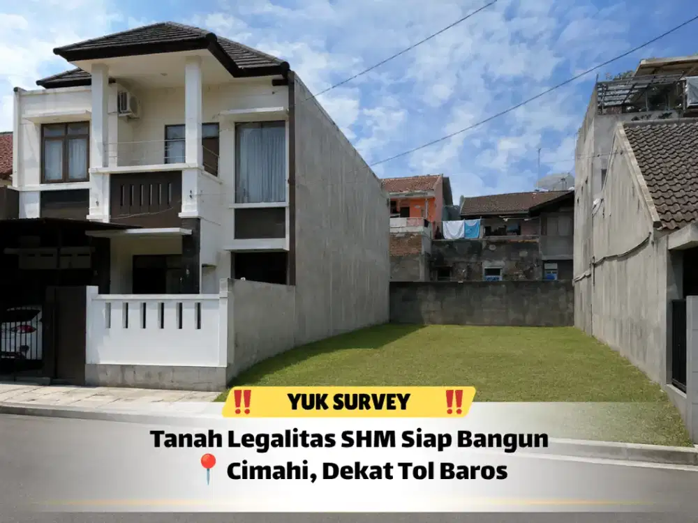 Tanah Taman Mutiara Cimahi Dekat RS Cibabat, Booking Sekarang!