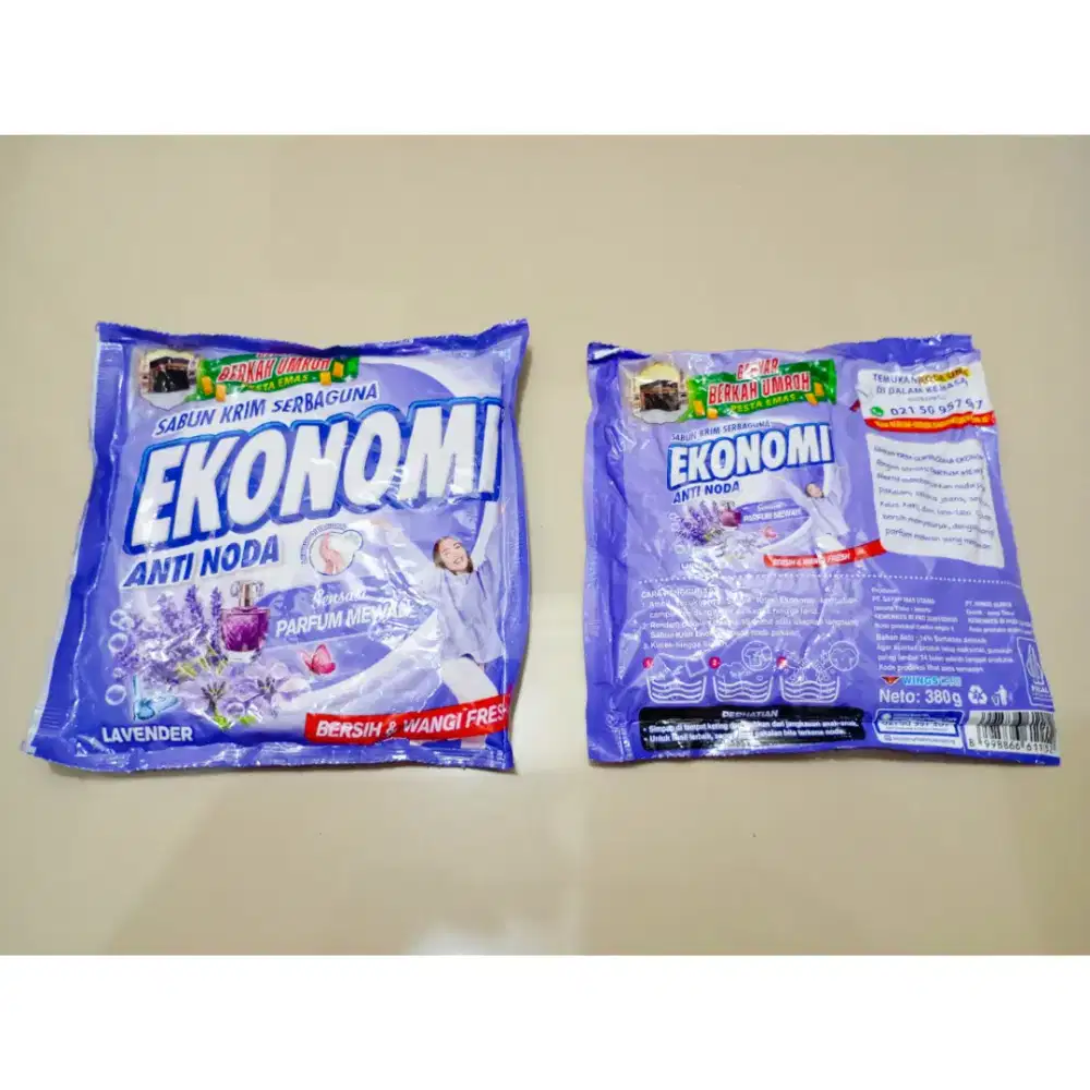 Sabun Cream Ekonomi Lavender 380 gram