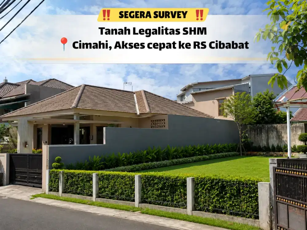 Tanah Taman Mutiara Cimahi Dekat RS Dustira – Miliki Segera!
