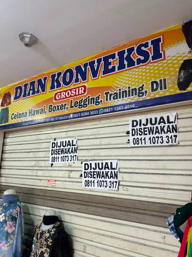 dijual/sewa 1 unit kios