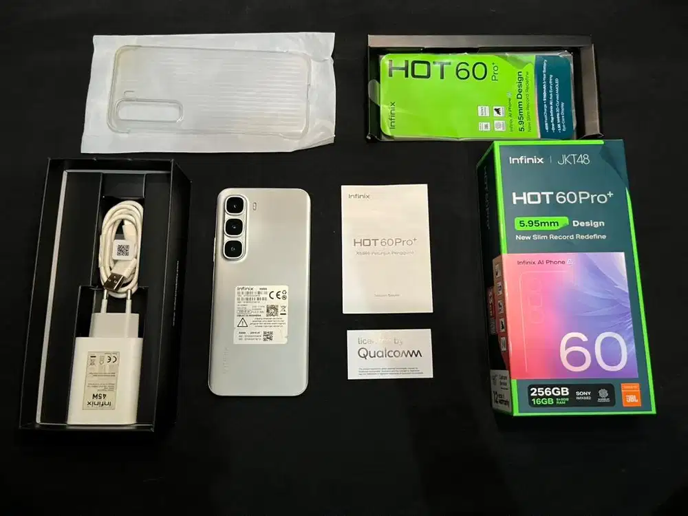 INFINIX HOT 60 PRO PLUS 8/256 99% MULUS GARANSI ON CUMA BUAT WA & YT