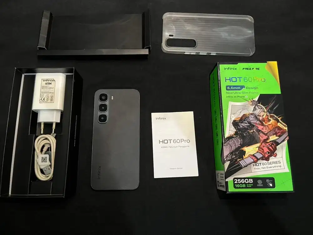 INFINIX HOT 60 PRO 8/256 98% MULUS GARANSI ON 2027