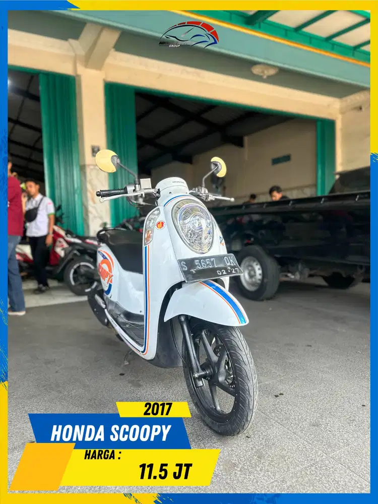 HONDA SCOOPY 2017 NEGO SAMPE DEAL BOSKUU HIKMAH MOTOR KEPUH