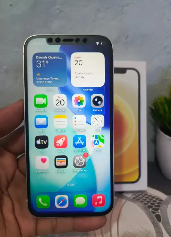 IPHONE 12 128GB INTER ALL OPERATOR MULUS NOMINUS SIAP PAKAI