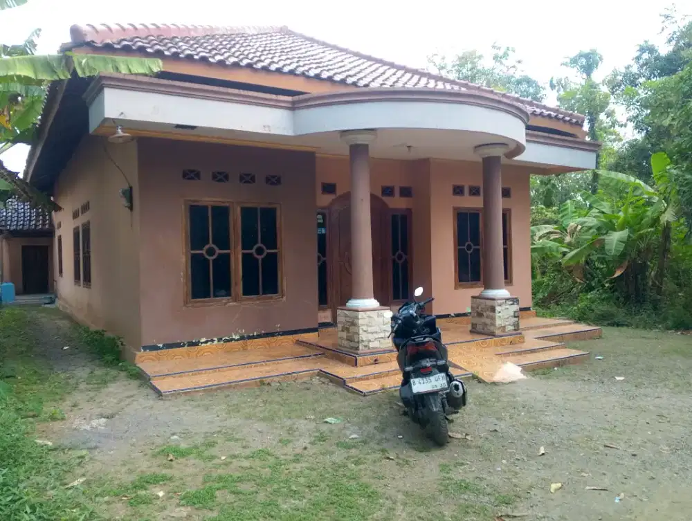 Rumah plus pekarangan