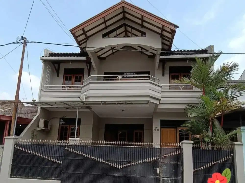rumah 2 lantai + bonus tanah kosong depan rumah LT 56m2, komplek permata cimahi-Bandung