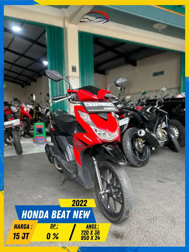 HONDA BEAT NEW 2022 NEGO GAS POLL MASZEHH HIKMAH MOTOR KEPUH