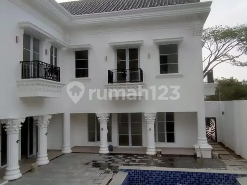 Jual Rumah Mewah Cocok Siap Huni Cluster Mediteranian Golf Hijau