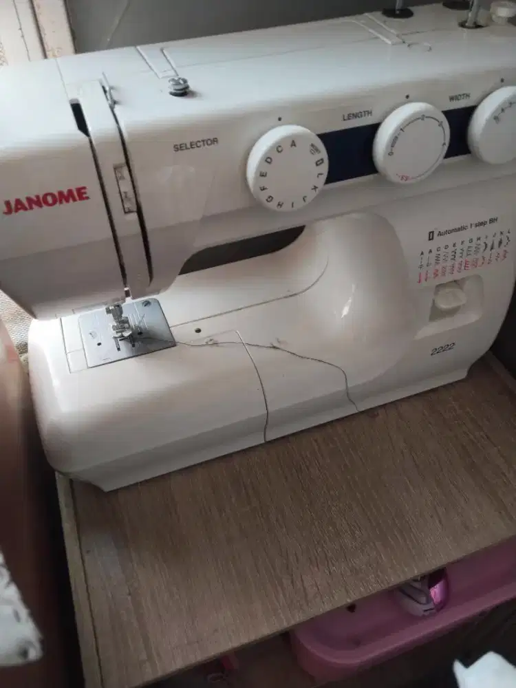 mesin jahit portable janome seri 2222