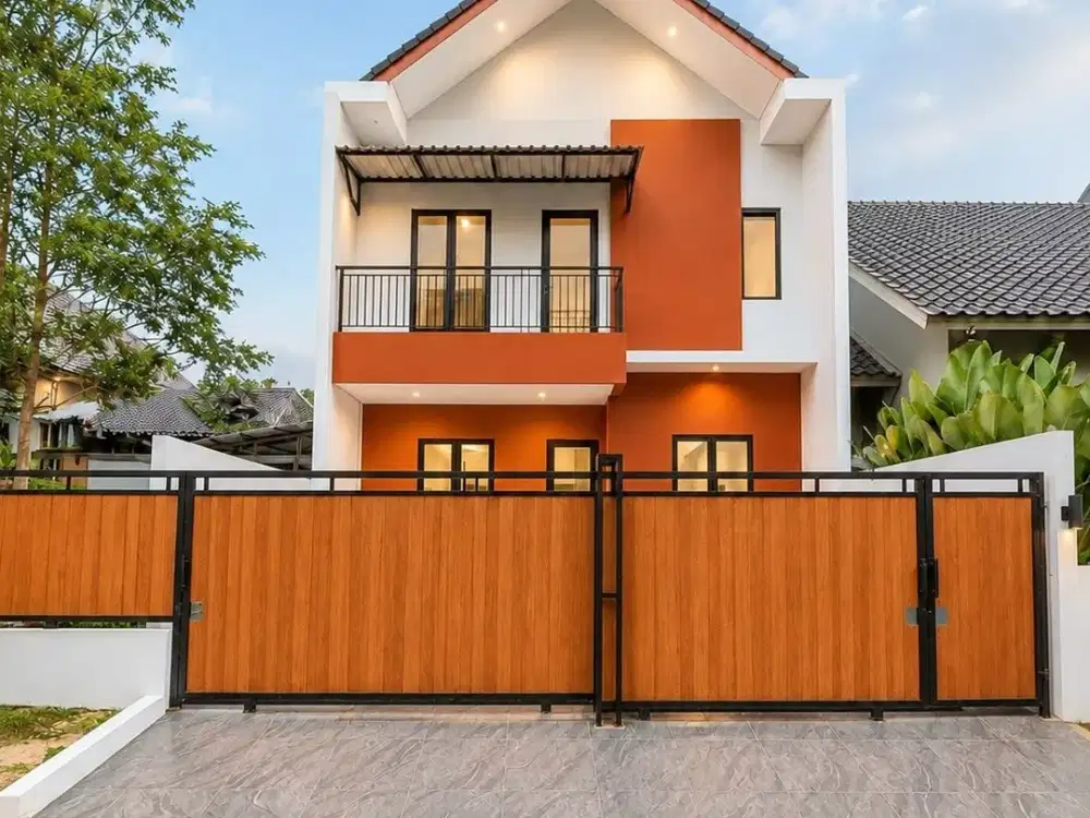 Rumah SHM Hadap Barat Laut Lebar 10 - Griya Loka BSD