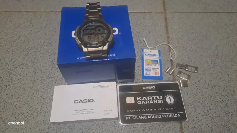 Jam casio ilumminator