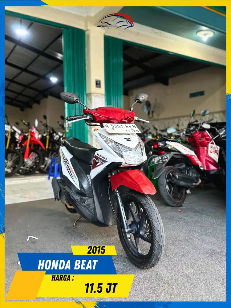 HONDA BEAT 2015 TERMURAH SE MALANG BOSKUU HIKMAH MOTOR KEPUH