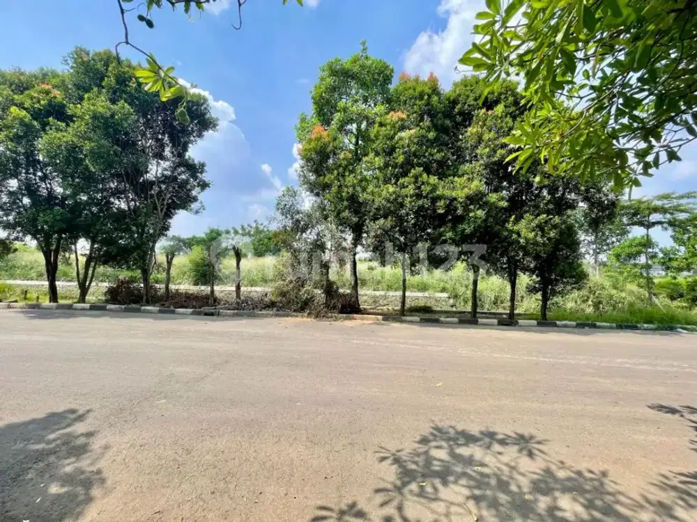 Kavling Hoek 506M² Row Jalan Luas Cocok Rumah Mewah & Usaha