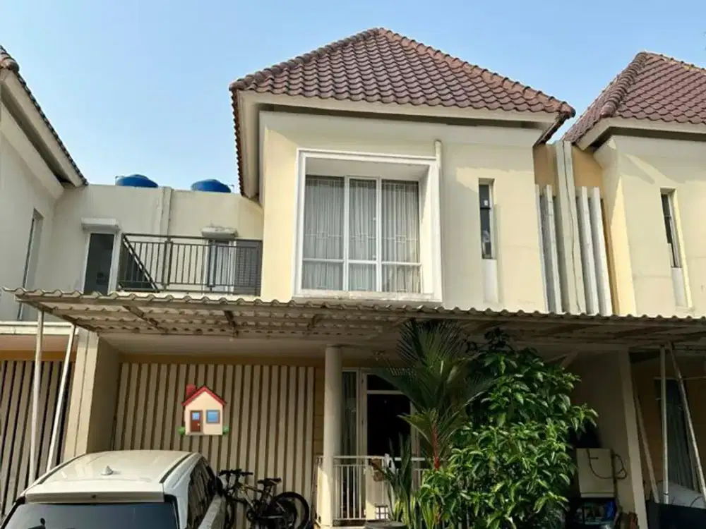 (IRV) DIJUAL RUMAH FULLY FURNISHED, CLUSTER ATLANTA VILLAGE - GADING SERPONG