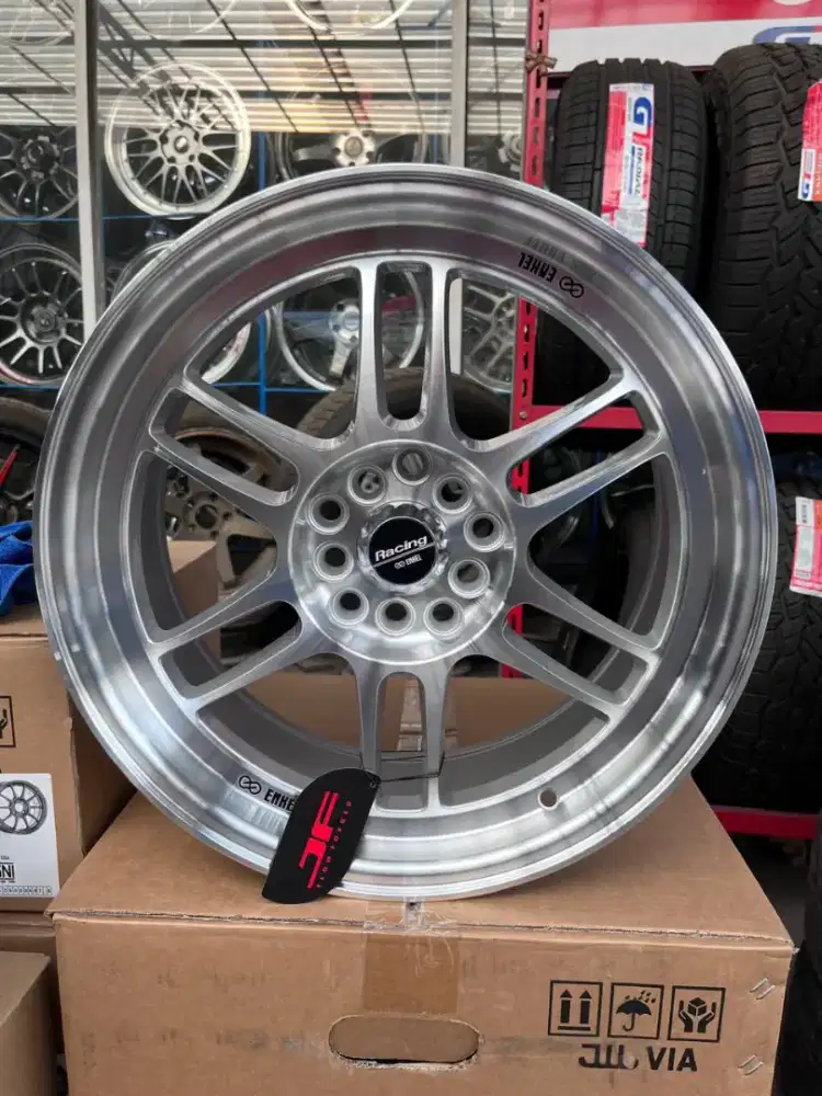 Enkei rpf1 ring 17 lebar 7,5 pcd 5x100 dan 5x114,3 ET 40 New veloz