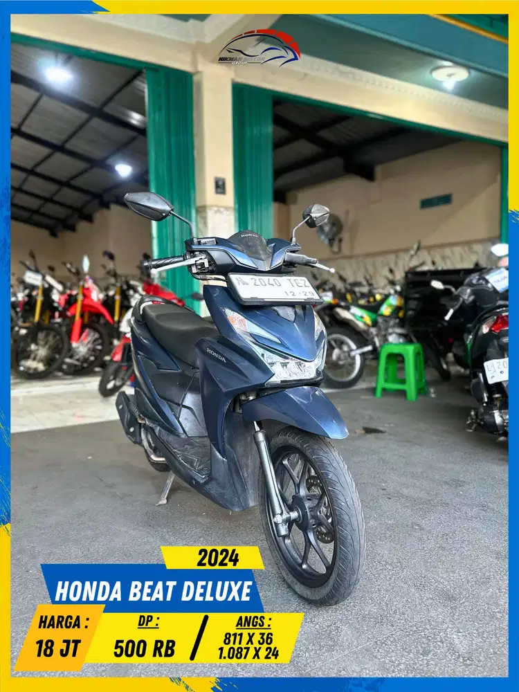 HONDA BEAT DELUXE 2024 NEGO SAMPE DEAL BOOSS HIKMAH MOTOR KEPUH