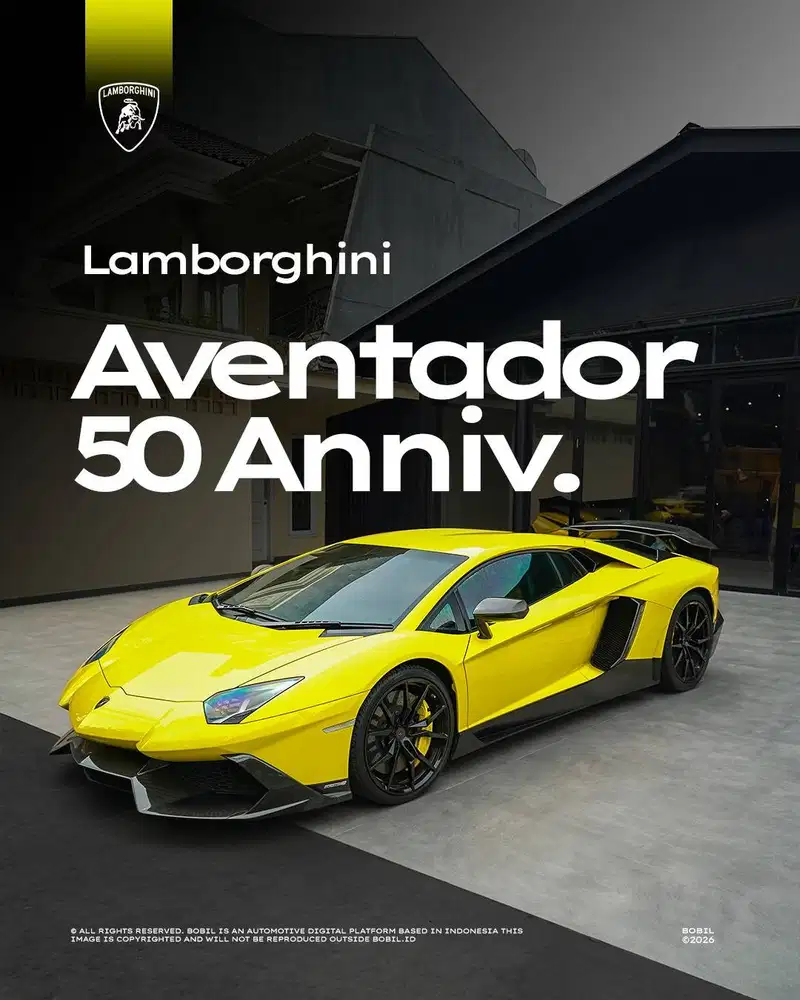 Lamborghini Aventador LP 720-4 50th Anniversario Coupe 1 of 100 Units