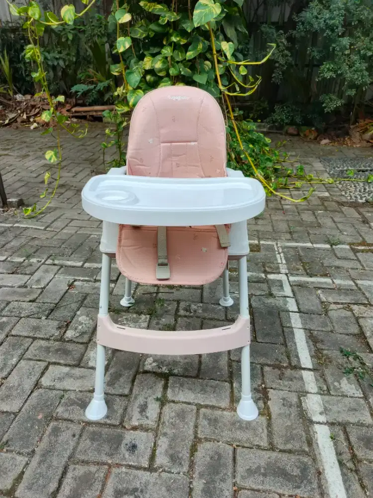 Kursi Makan Bayi Sugarbaby Klassic Chair 6in1 Original Pink