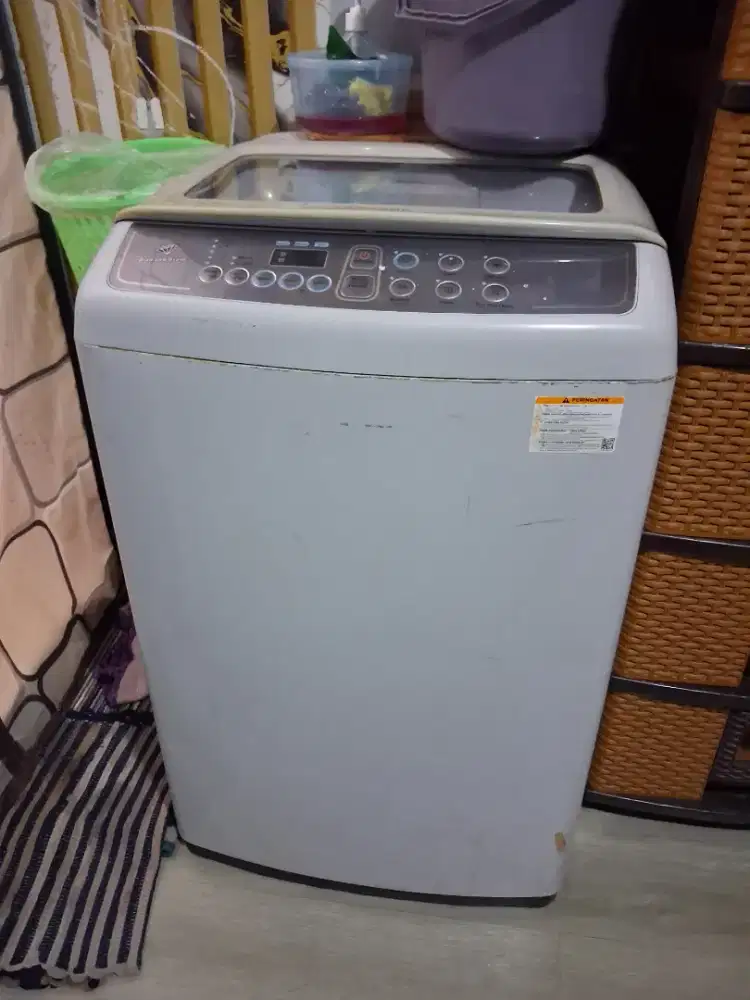 Dijual mesin cuci 1 tabung bukaan atas 7kg merk samsung