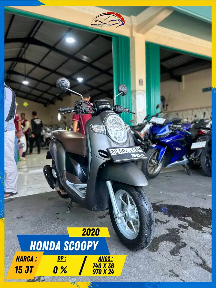 HONDA SCOOPY 2020 MESIN AMAN GASS MASZEHH HIKMAH MOTOR KEPUH