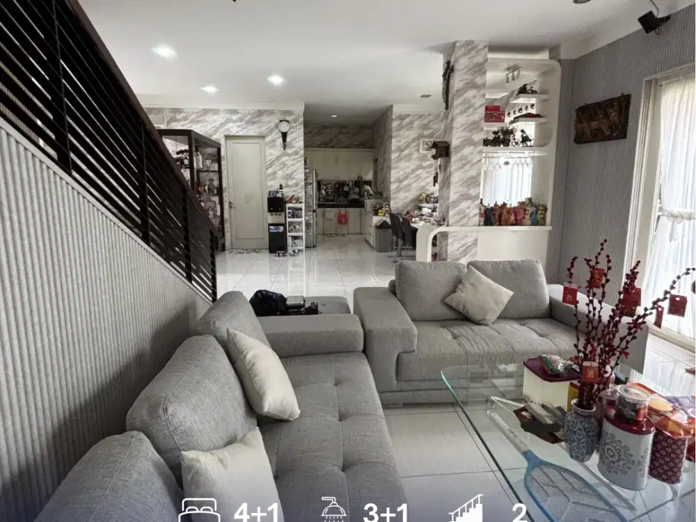 Rumah Semi Furnished Siap Hini di Alam Sutera
