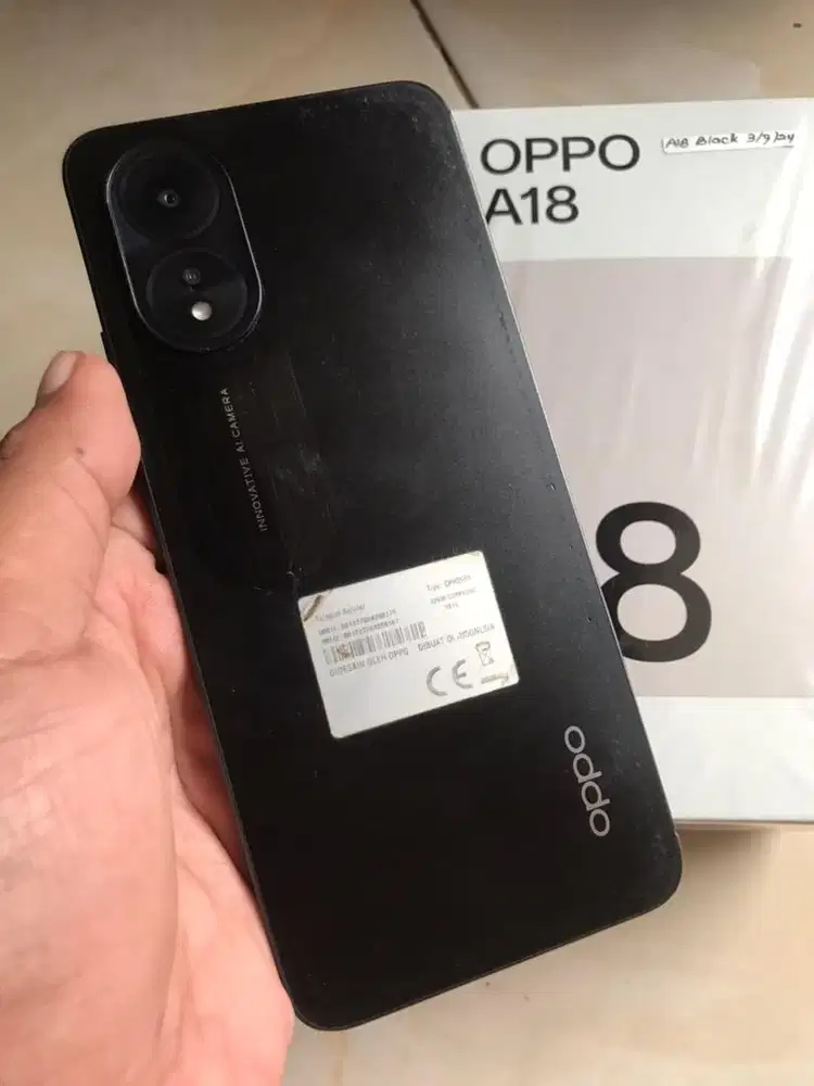 OPPO A18 RAM 4+4/128GB FULL SET