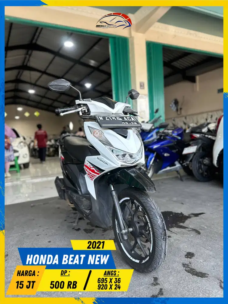 HONDA BEAT NEW 2021 SIAP ANGKUT MASZEHH HIKMAH MOTOR KEPUH