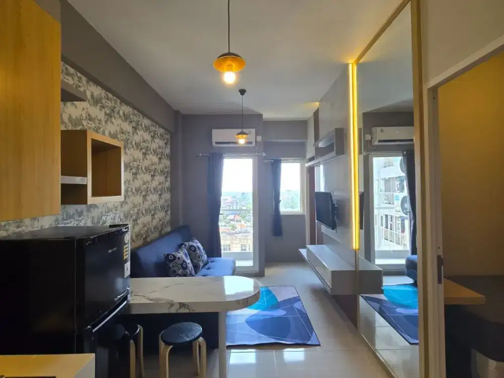 New Unit For Sale! Apartemen Puncak Dharmahusada, Tower B - 2BR, Full Furnish