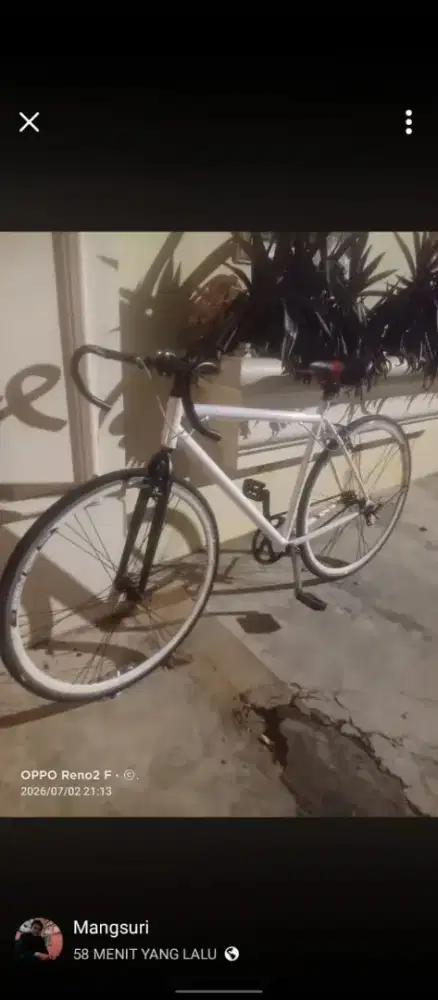 Sepeda fixie second