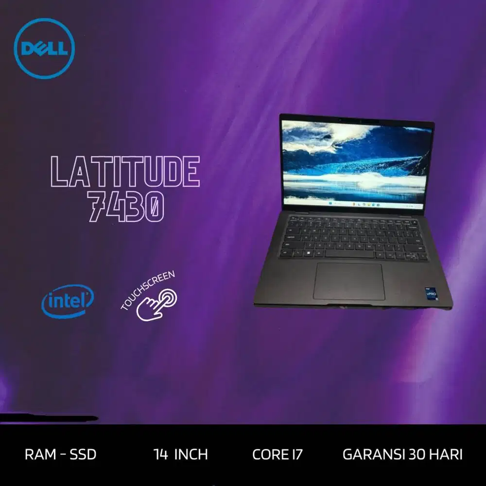 Dell Latitude 7430 i7 Gen 12 Ram 32GB SSD 14 Touchscreen *RRC
