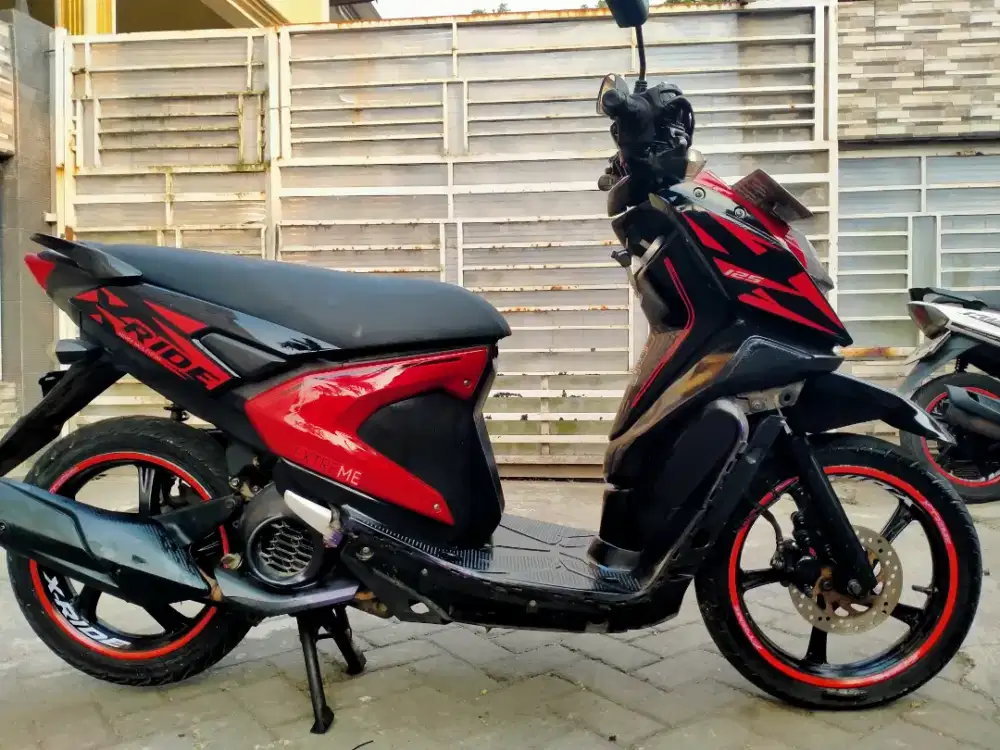 X-Ride 125 Lengkap motor sehat walafiat keterangan detail dibawah
