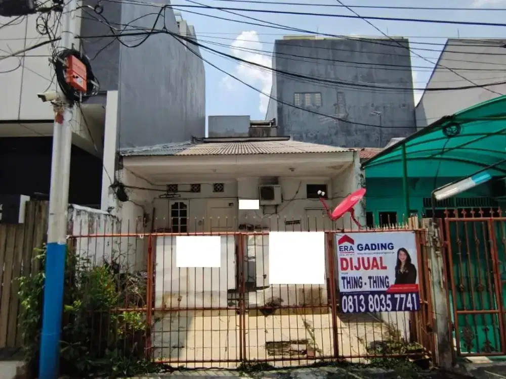 Ss.3750 - Murah !! Dijual Rumah 5x18 Standart Siap Huni Hadap Selatan di Kelapa Molek